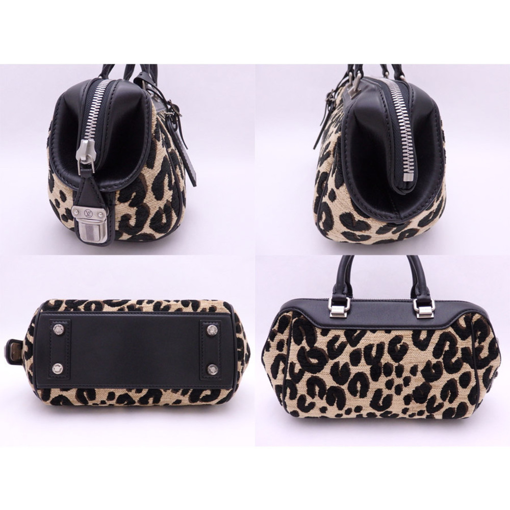 Louis Vuitton Beige Boston Sprouse Tan Stephen Bag Black Brown Baby Jacquard